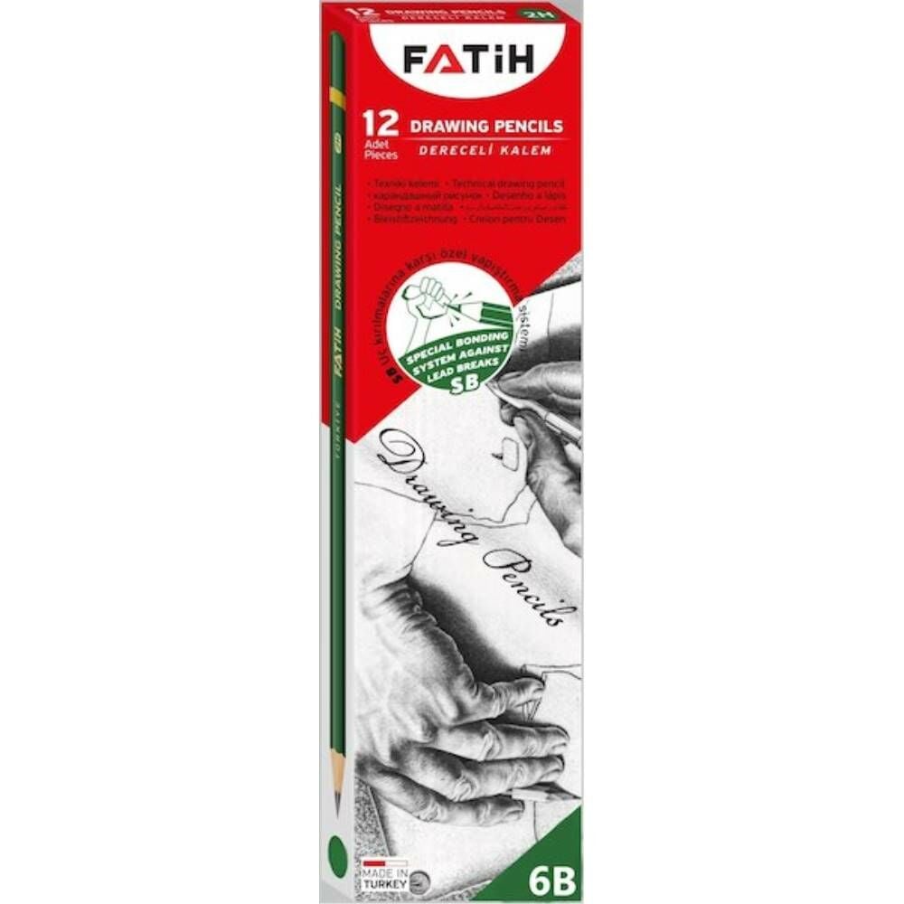 Fatih Kurşun Kalem Dereceli 6B 15106-15010