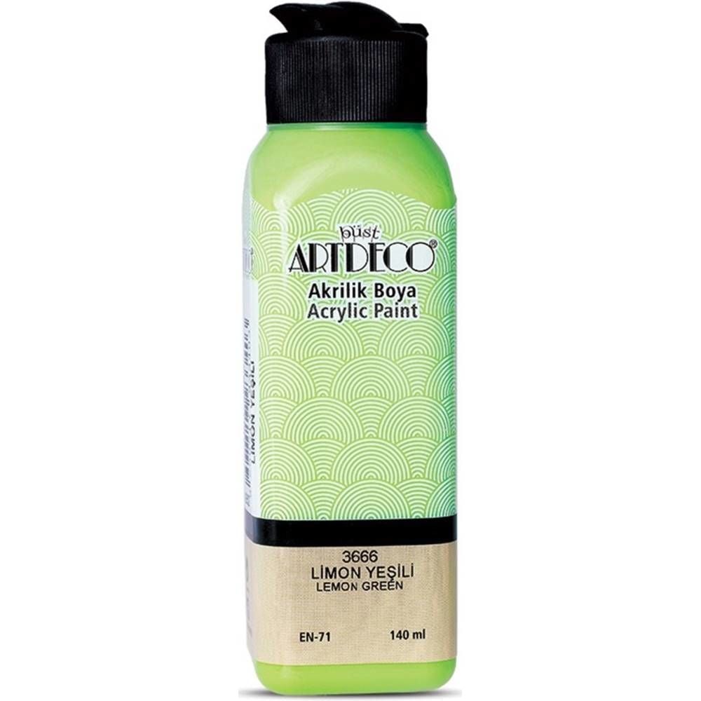 Artdeco Akrilik Boya 140 Ml Limon Yeşil Y-070R-3666