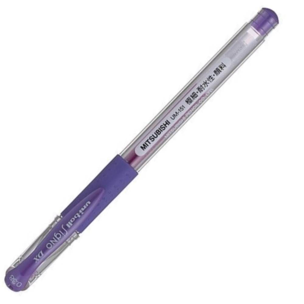 Uniball Signo Nedle UM-151ND 0.38 mm İğne Uçlu Mor Jel Kalem Kalem