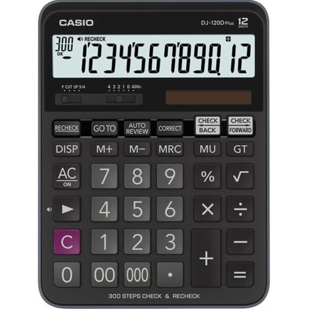 Casıo Hesap Makinesi Masaüstü Dj-120D Plus