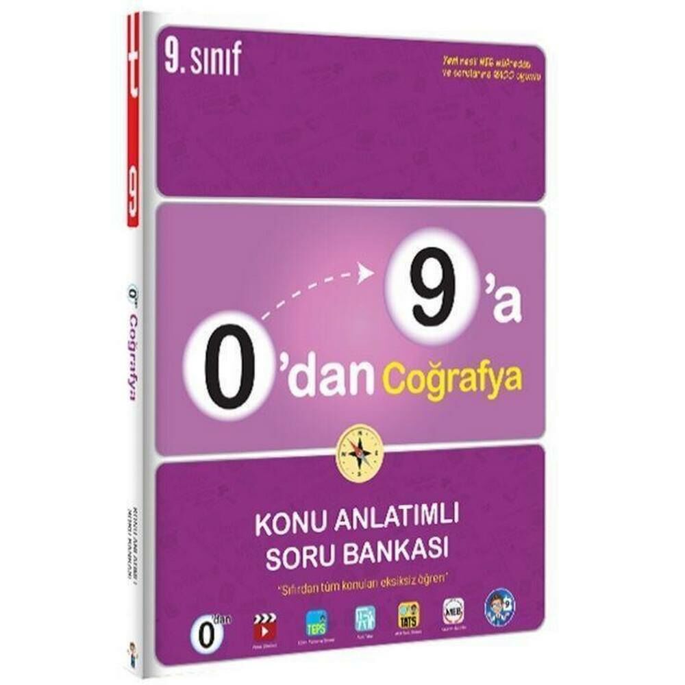Tonguç 9.Sınıf 0 dan 9 a Coğrafya Konu Anlatımlı Soru Bankası