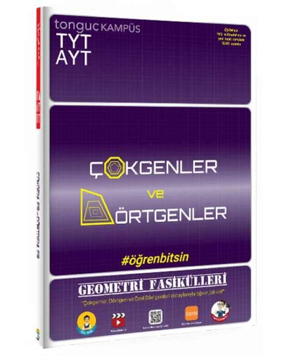 Tonguç TYT AYT Geometri Fasikülleri Çokgenler ve Dörtgenler