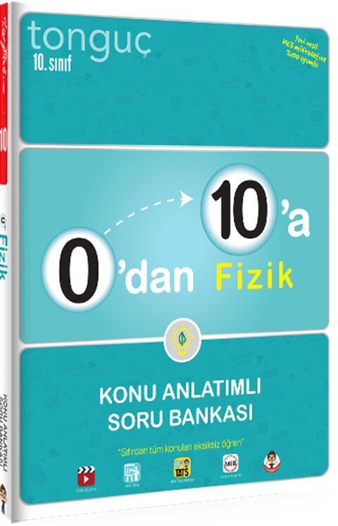 Tonguç 10.Sınıf 0 dan 10 a Fizik Konu Anlatımlı Soru Bankası