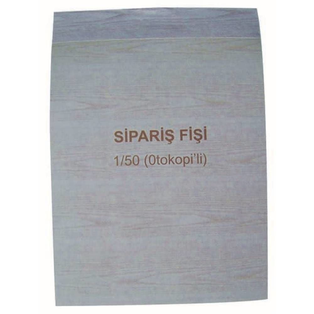 Dilman Sipariş Fişi 1/50 2 Nüsha 4213