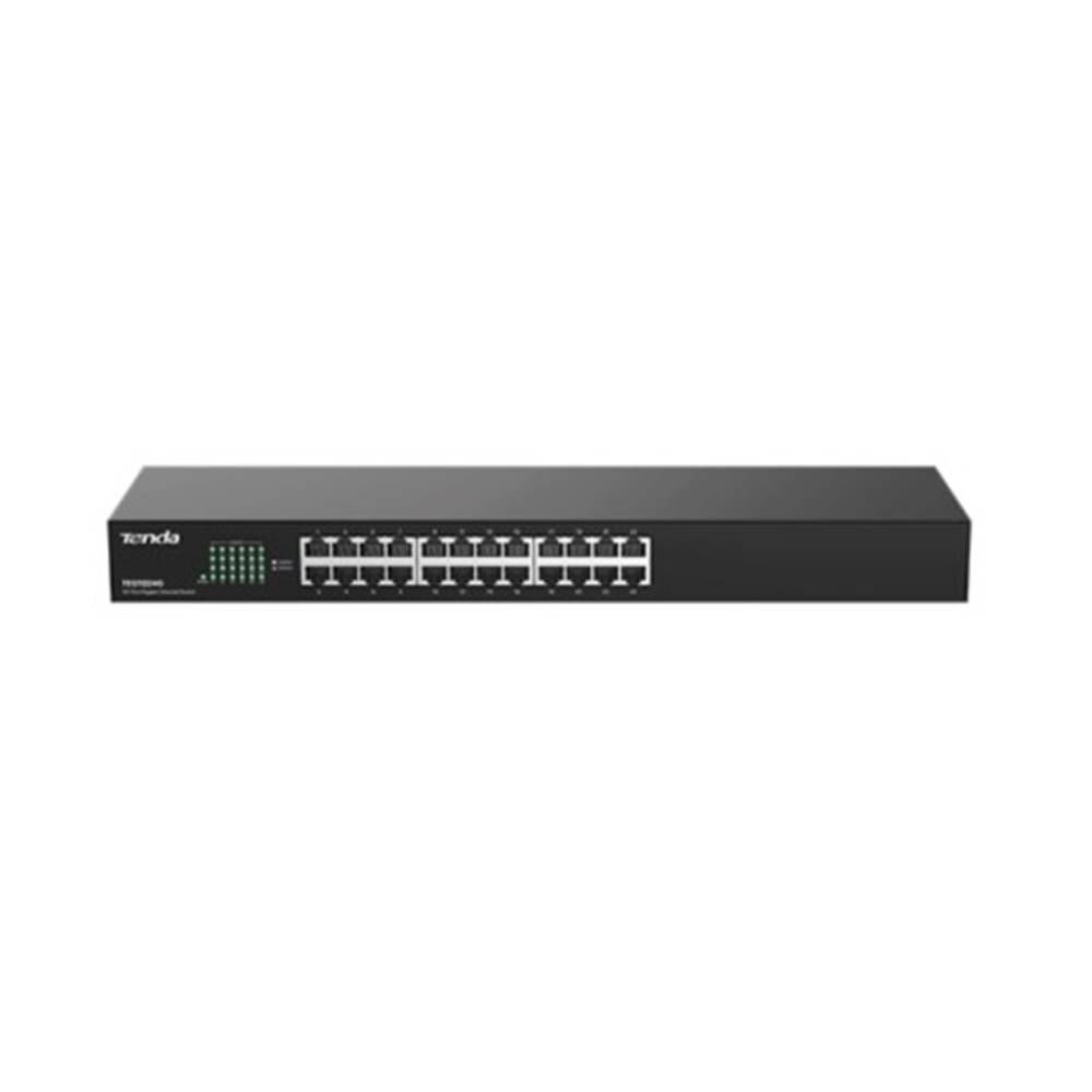 Tenda TEG1024G 24 Port 10-100-1000 Mbps 19'' Switch Çelik Kasa Rack Mount