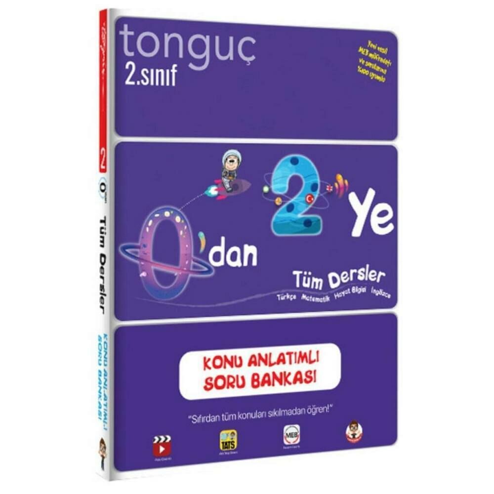 Tonguç 2.Sınıf 0 dan 2 ye Konu Anlatımlı Soru Bankası