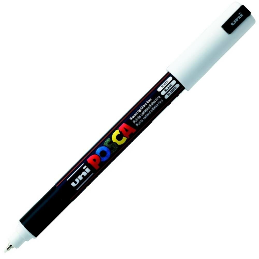 Uniball Posca PC-1MR 07 mm Beyaz Poster Markörü