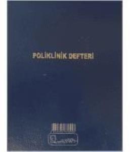 Özkan Poliklinik Defteri 41x28 cm Ciltli 96 Yaprak BM076