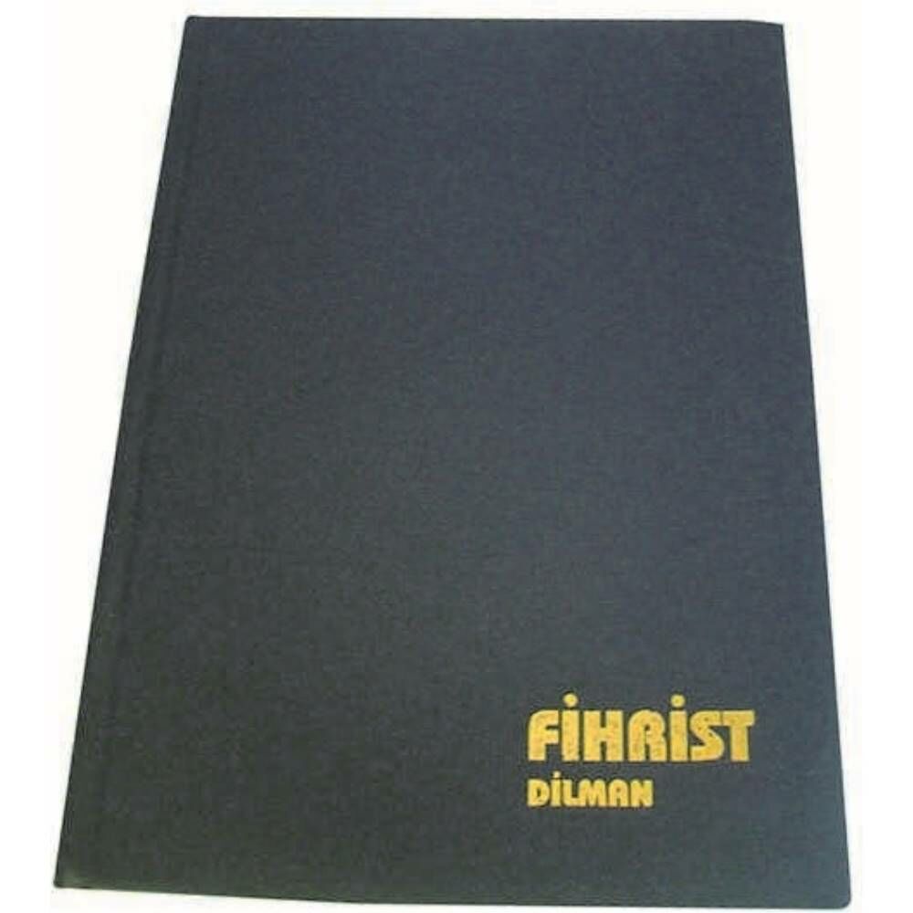 Dilman Fihrist Ciltli Sert Kapak 14X20 12 Yp 14 Basamak 1003