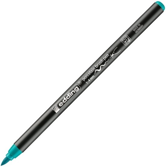 Edding Porselen Kalemi Keçe Uçlu Turkuaz 4200/14