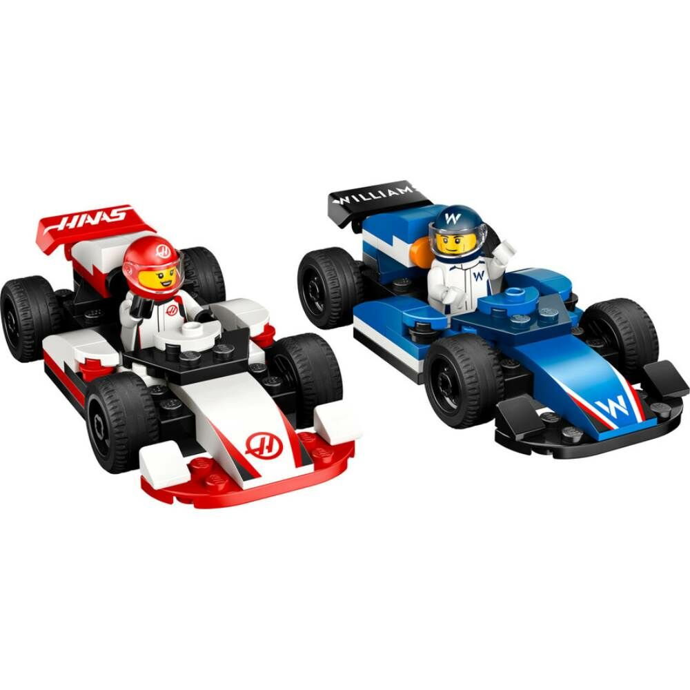 LEGO® City F1® Williams Racing ve Haas F1® Yarış Arabaları 60464