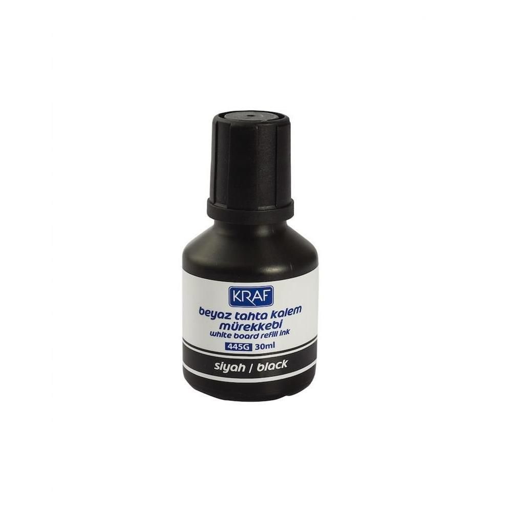 Kraf Tahta Kalemi Mürekkebi 30 ml Siyah 445G