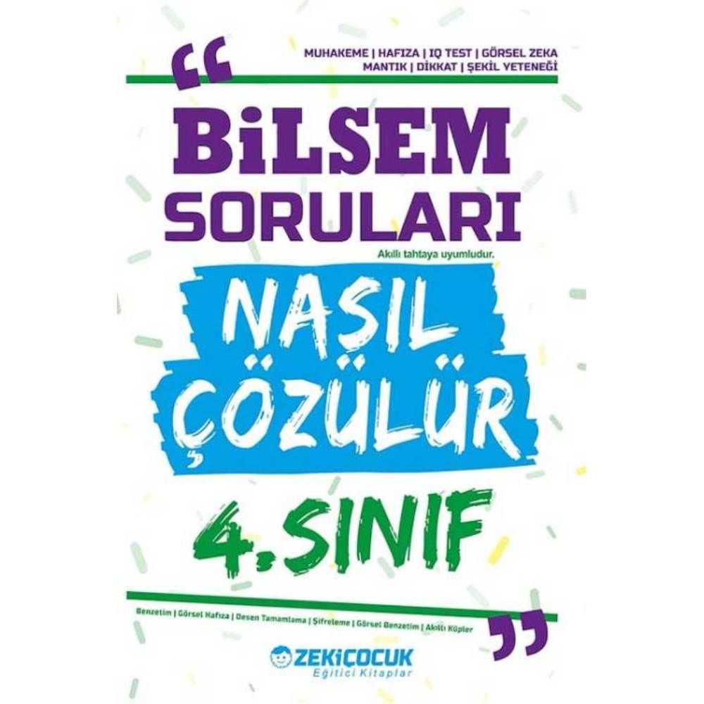 Zeki Çocuk 4.Sınıf Bilsem Soruları Nasıl Çözülür