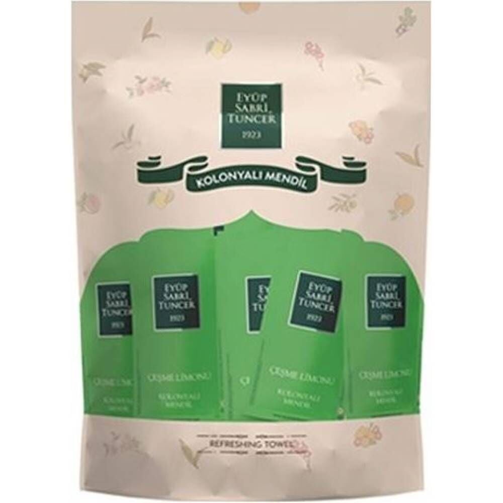 Eyüp Sabri Tuncer Çeşme Limonu Kolonyalı Mendil 150'li Paket