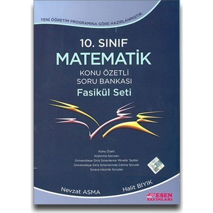 Esen 10.Sınıf Matematik Soru Bankası Fasikül