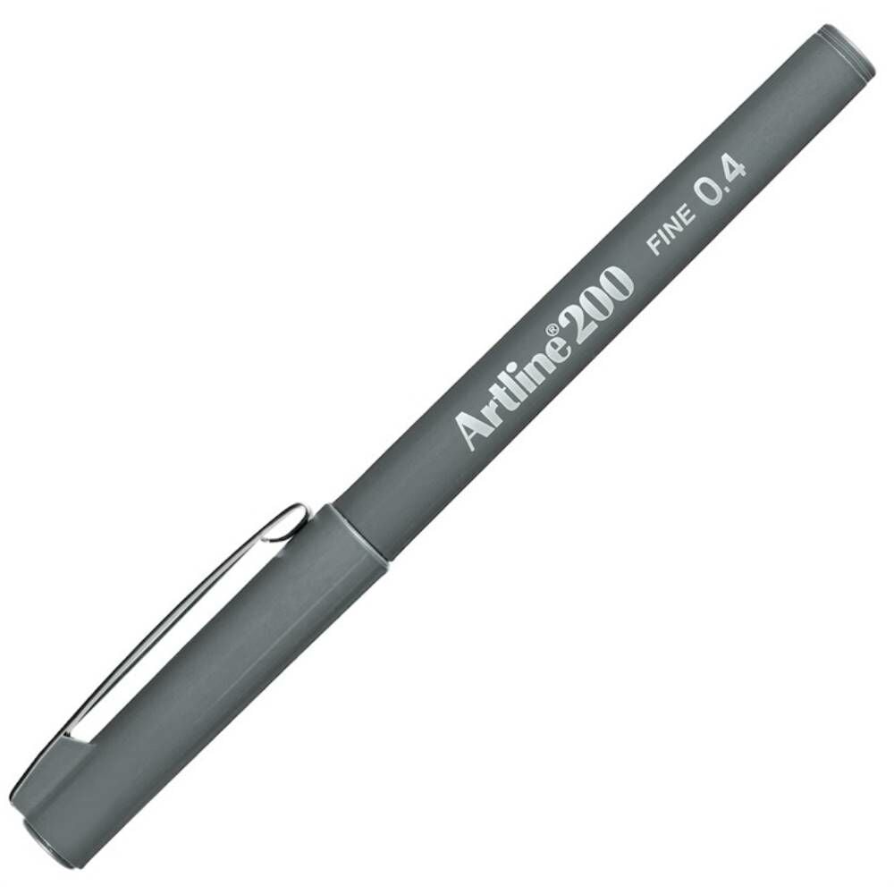 Artlıne Fınelıner Kalem Fıne 200N 0.4 Gri A-Ek-200N Grey