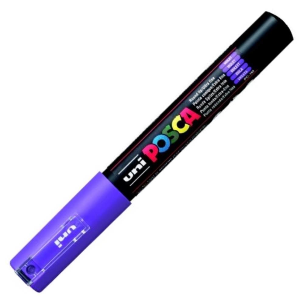 Uniball Posca Boyama Markörü PC-1M 07 mm Mor