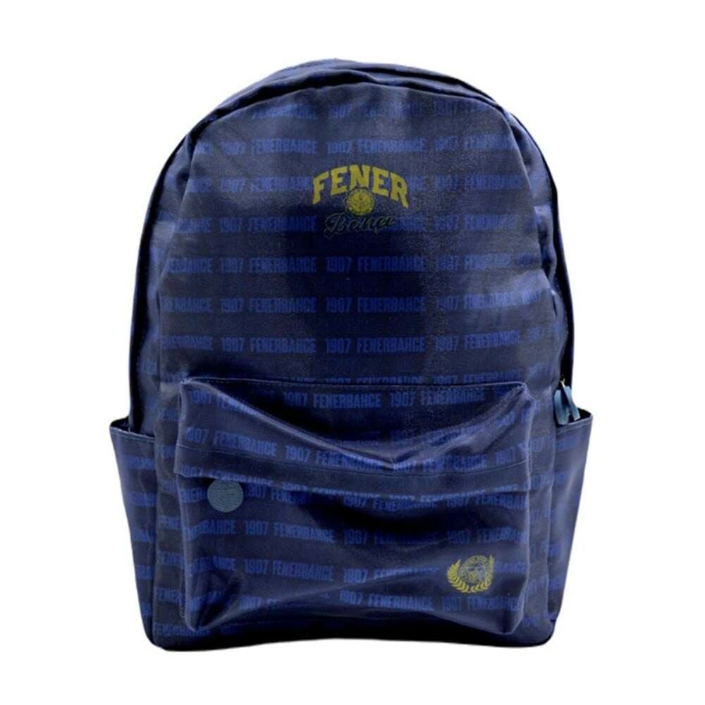 Fenerbahçe Çelenk Logo Detaylı File Garni Sırt Çantası 23722