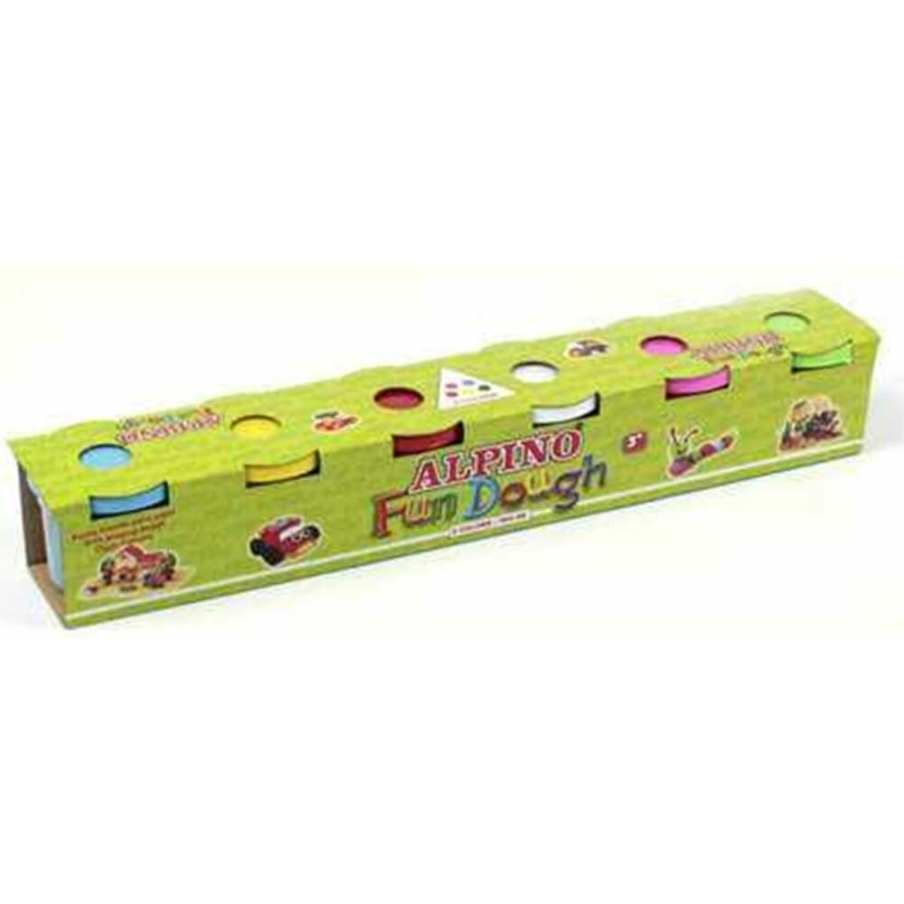 Alpıno Oyun Hamuru 100 Gr 6 Lı Dp-000301
