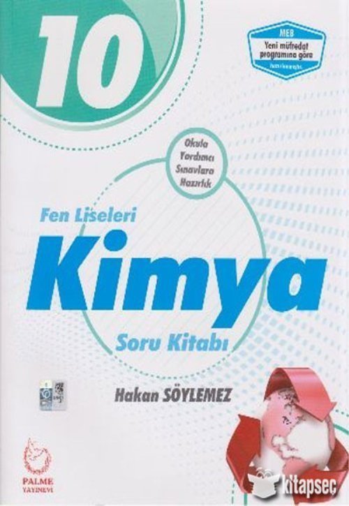 Palme 10.Sınıf Kimya Soru Bankası Fen Liseleri