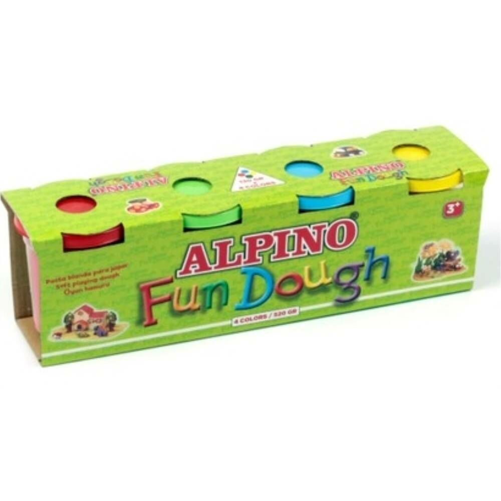 Alpıno Oyun Hamuru 130 Gr 4 Lü Dp-000302