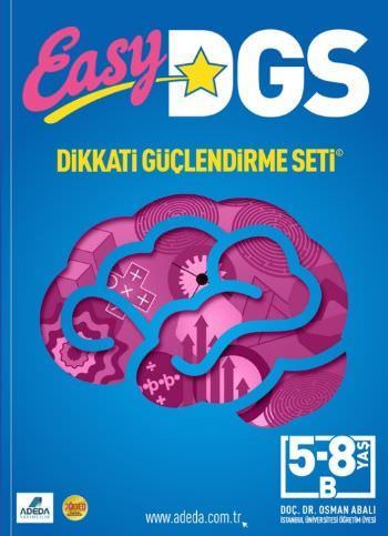 Adeda Neuro Via ile Easy Dikkat Güçlendirme Seti 3.Kademe 4-8 Yaş B Kitabı