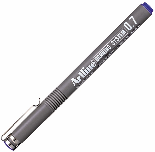 Artline Drawing Çizim Kalemi 07 mm 237 Mavi