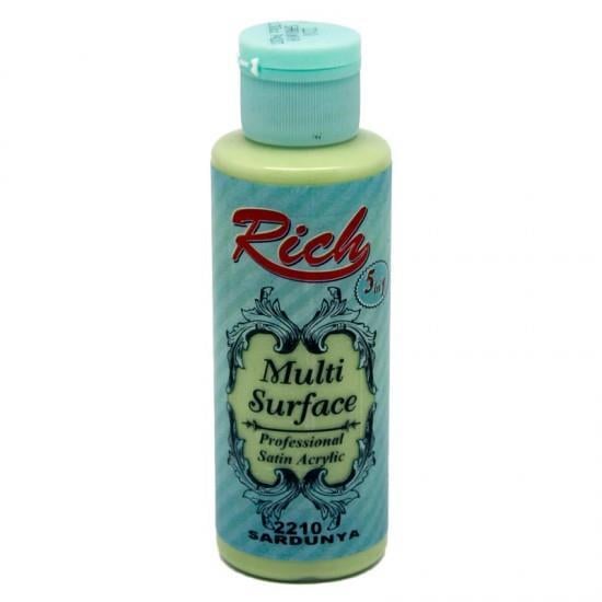 Rich Multi Surface Akrilik Boya 120 cc Sardunya 120-2210