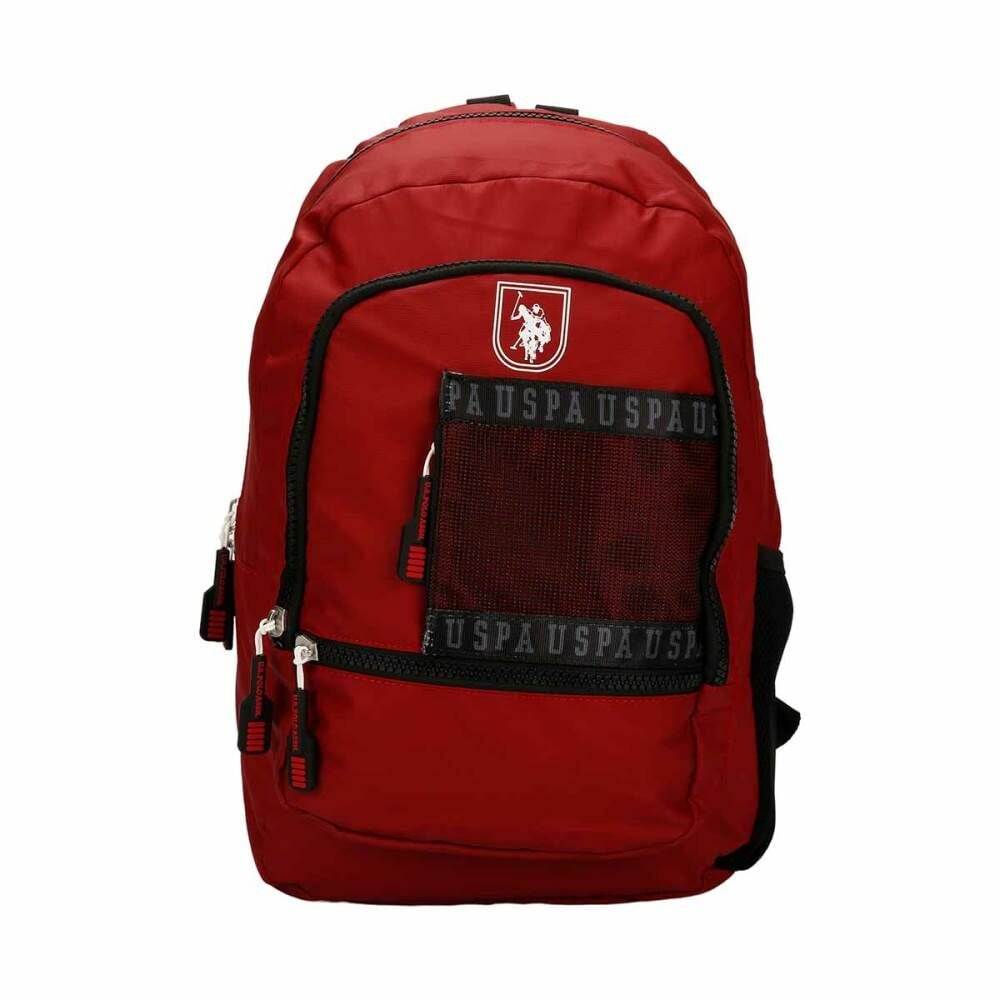 U.S. Polo Sırt Çantası Bordo Siyah 22069