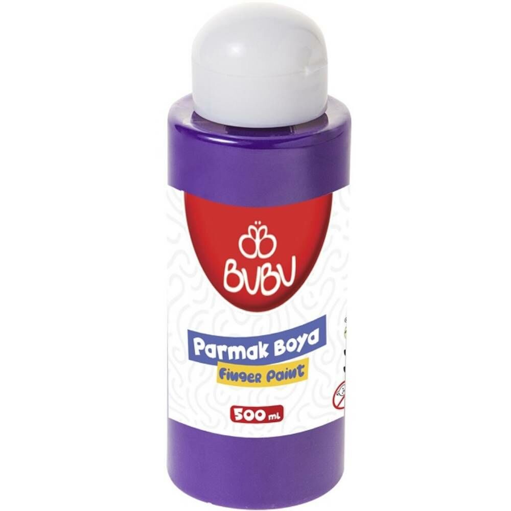 Bu-Bu Parmak Boya 500 Gr. Mor Bubu-Par009
