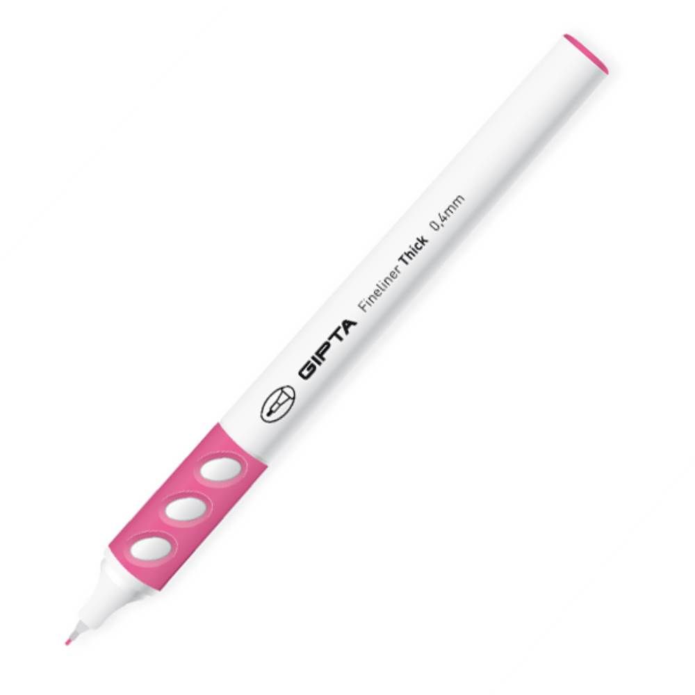 Gıpta Thick Fineliner Kalem 04 mm Açık Pembe K690-018