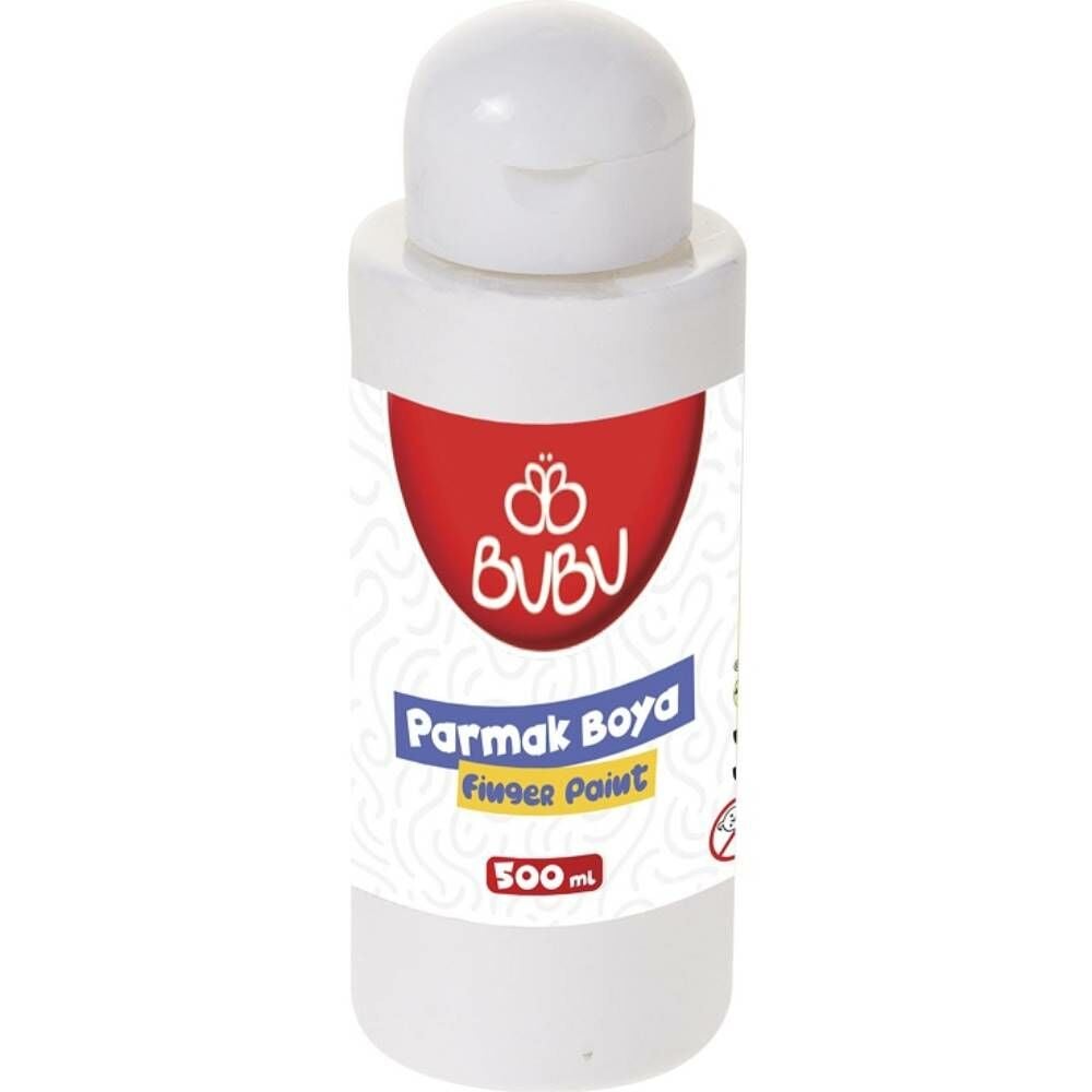 Bu-Bu Parmak Boya 500 Gr. Beyaz Bubu-Par006