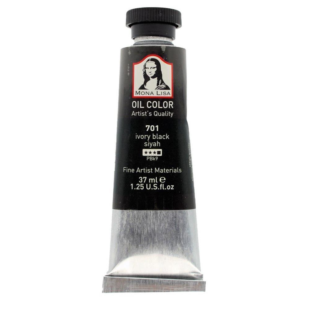 Monalisa Yağlı Boya 37 ml Siyah 105 MO037-701