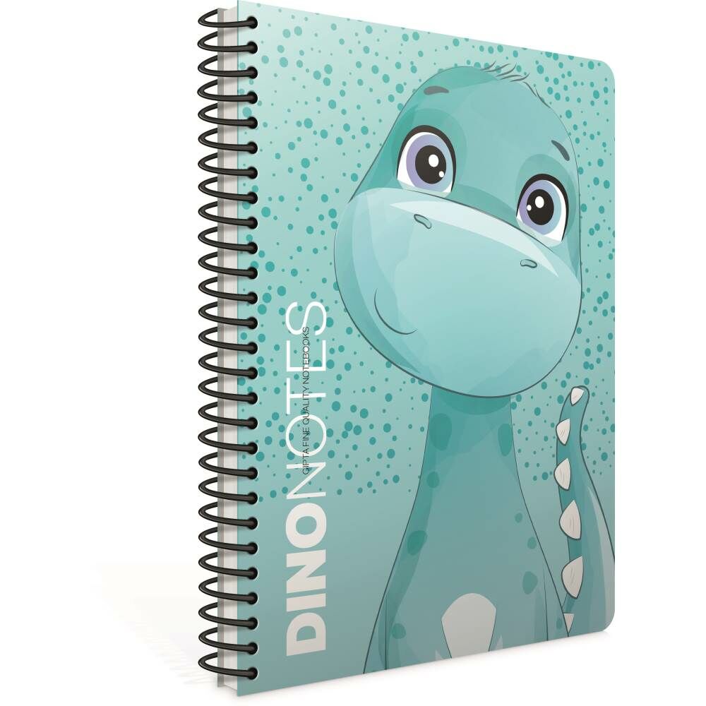 Dino A4 80 Yaprak Çizgili Karton Kapak Spiralli Defter 7182