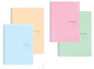 Pastel Spiralli Defter 16.5x22.5 100 Yaprak Çizgili Defter 327761
