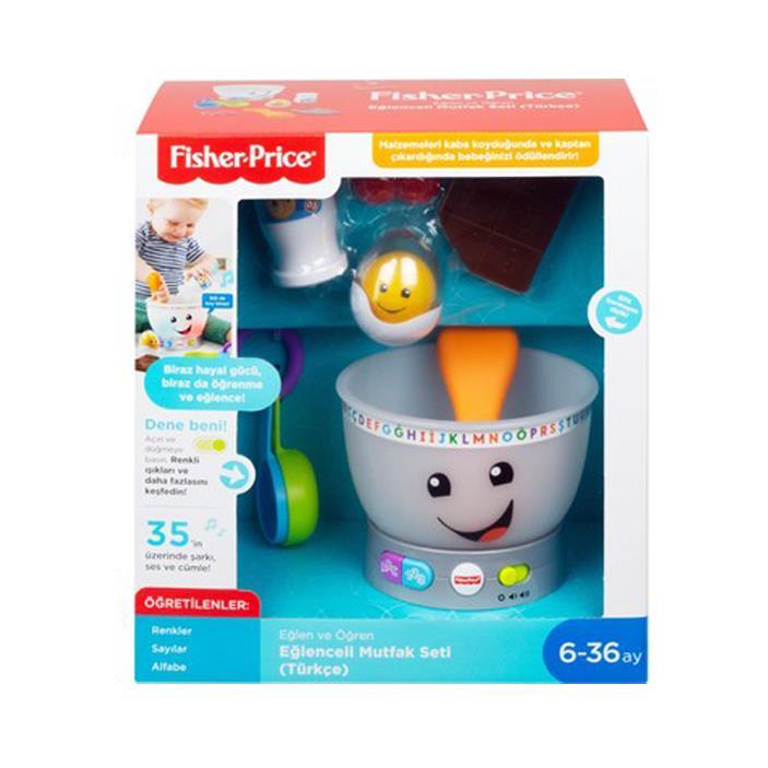 Fisher Price Mutfak Seti Türkçe İngilizce GMX54