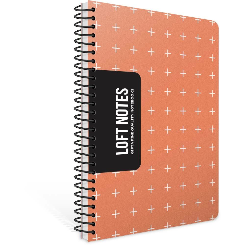 Loft Notes 17x24 80 Yaprak Çizgili Spiralli Defter 7066
