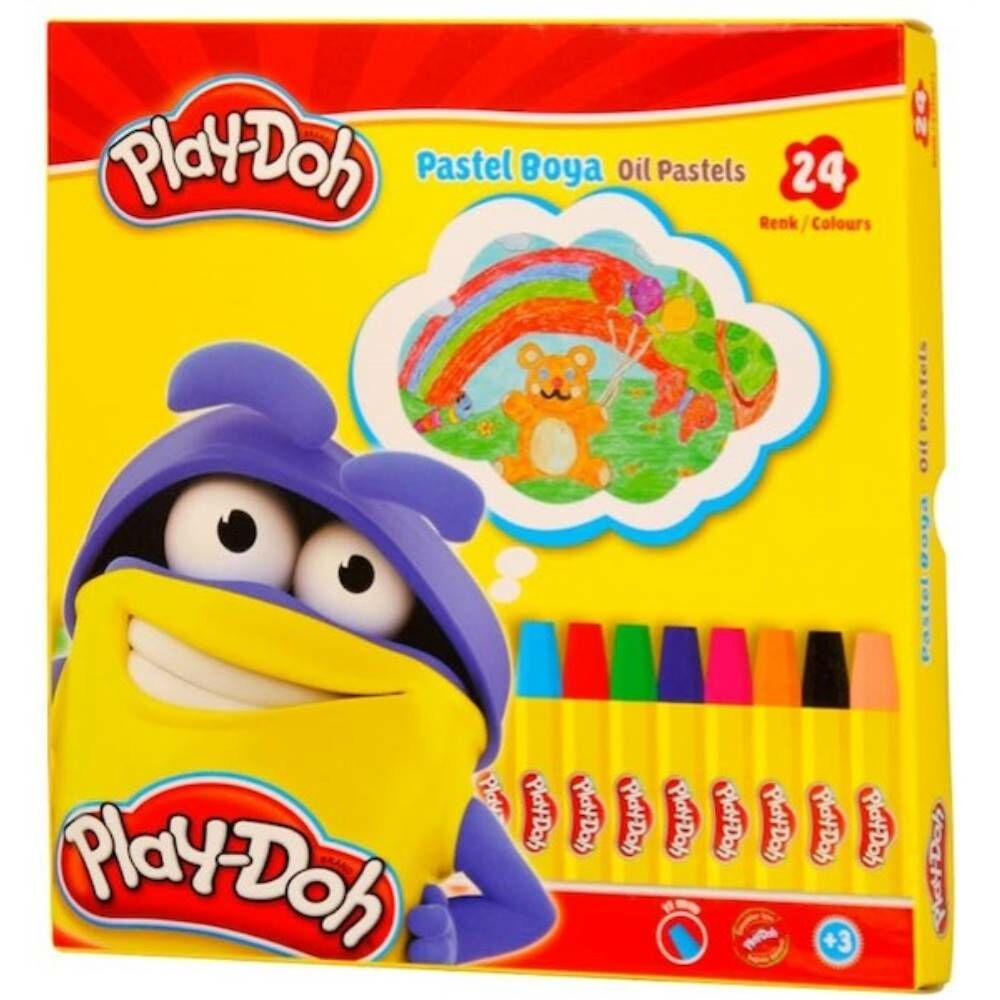 Play-Doh Pastel Boya 24 Renk Pa004
