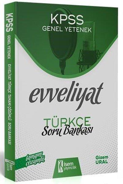 İsem Kpss 2020 Evveliyat Türkçe Soru Bankası Çözümlü