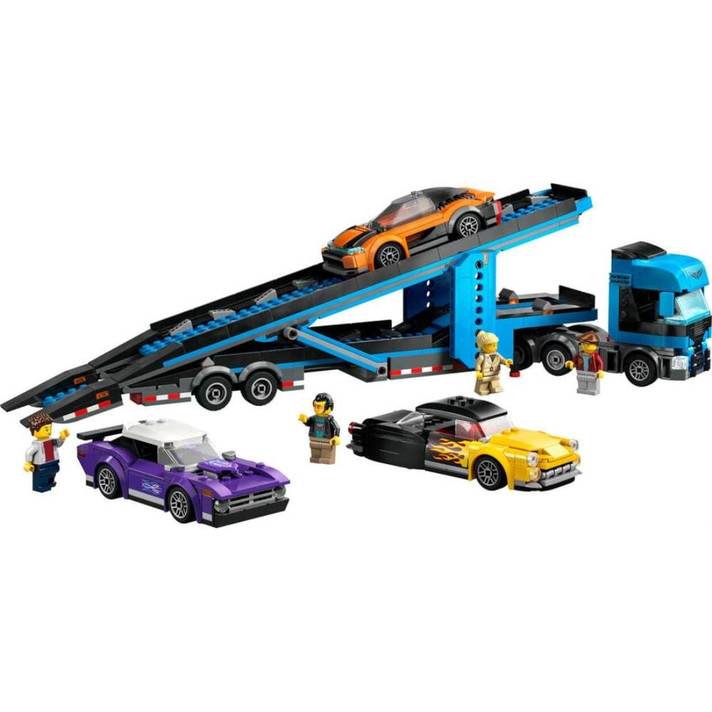 LEGO® City Spor Arabalı Araç Taşıma Kamyonu 60408