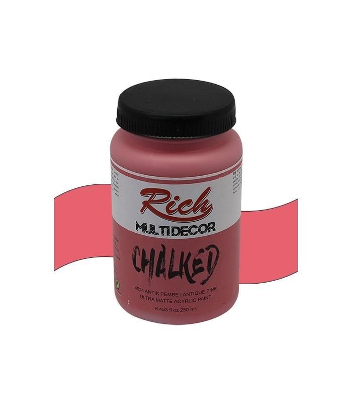Rich Multi Decor Chalked Akrilik Boya 250 cc Antik Pembe 250-4524