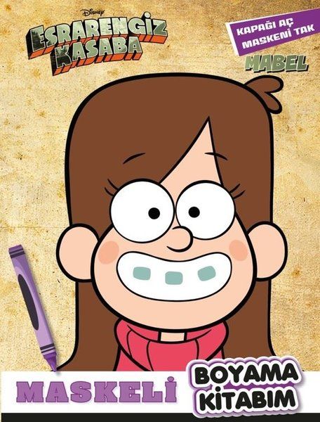 Disney Esrarengiz Kasaba Maskeli Boyama Mabel