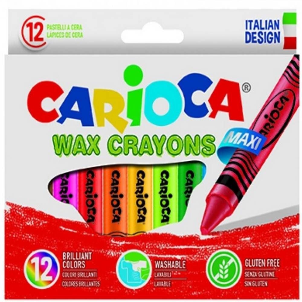 Carıoca Pastel Boya Yık. Wax Maxı 12 Li 42369