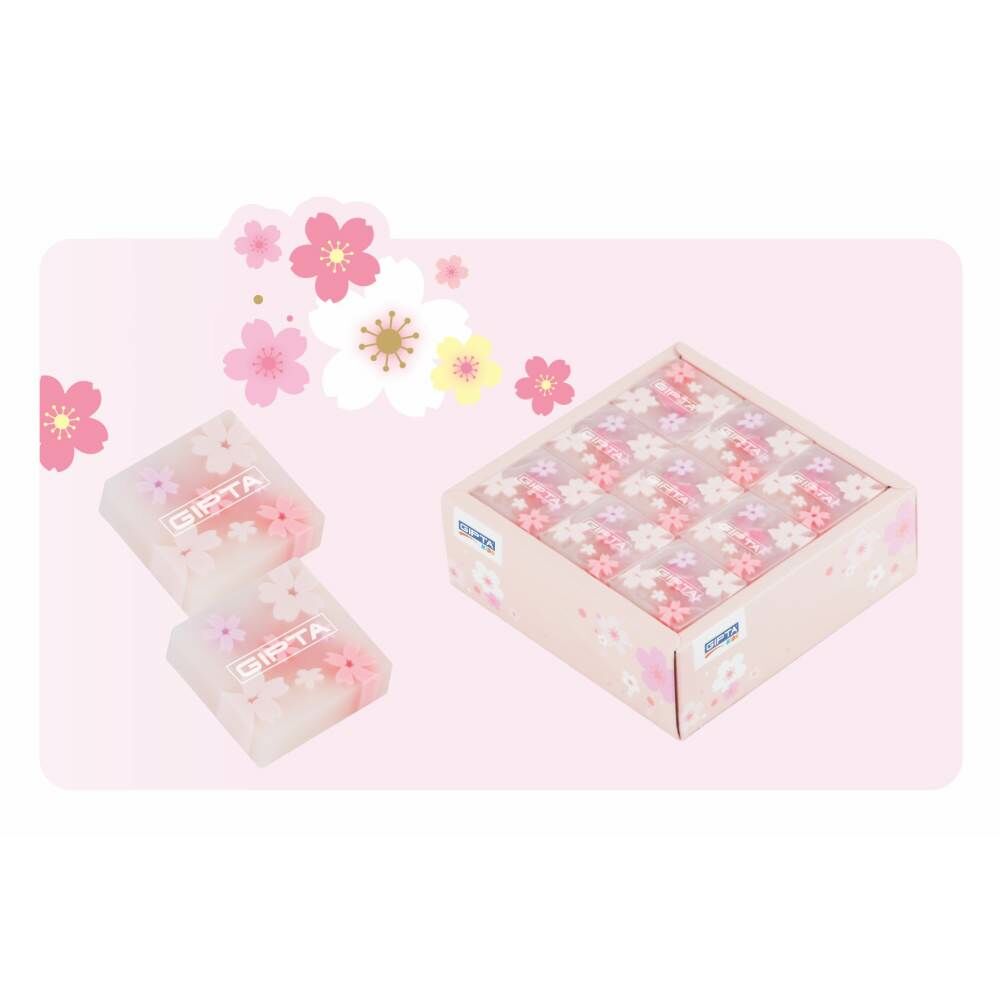 Gıpta Transparan Flower Silgi K2342