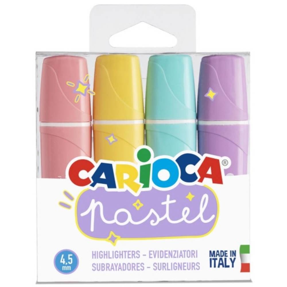 Carıoca Fosforlu Kalem Pastel 4 Lü 43167