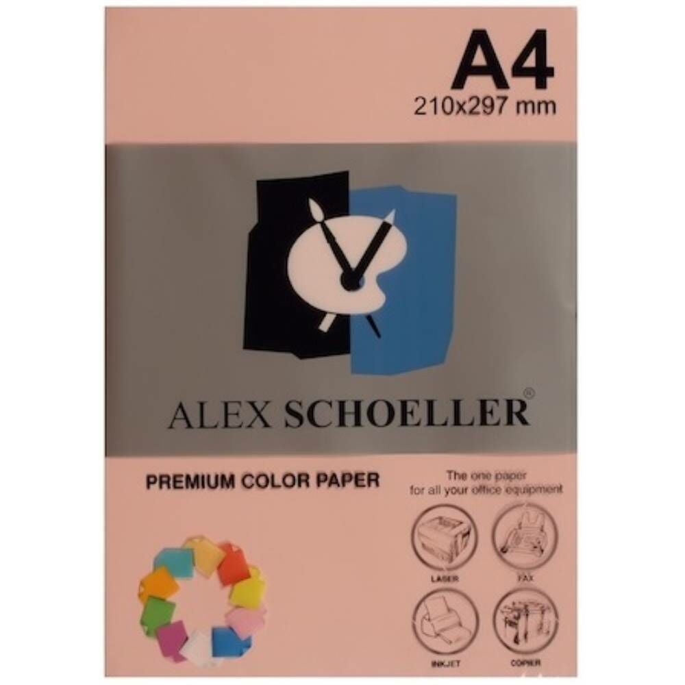 Alex Fotokopi Kağıdı A4 Gül 500 Lü Alx-540