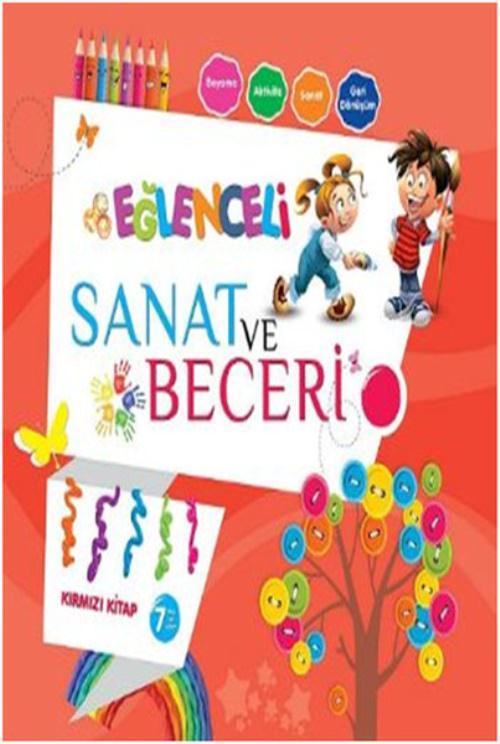 Eğlenceli Sanat Ve Beceri Kırmızı Kitap