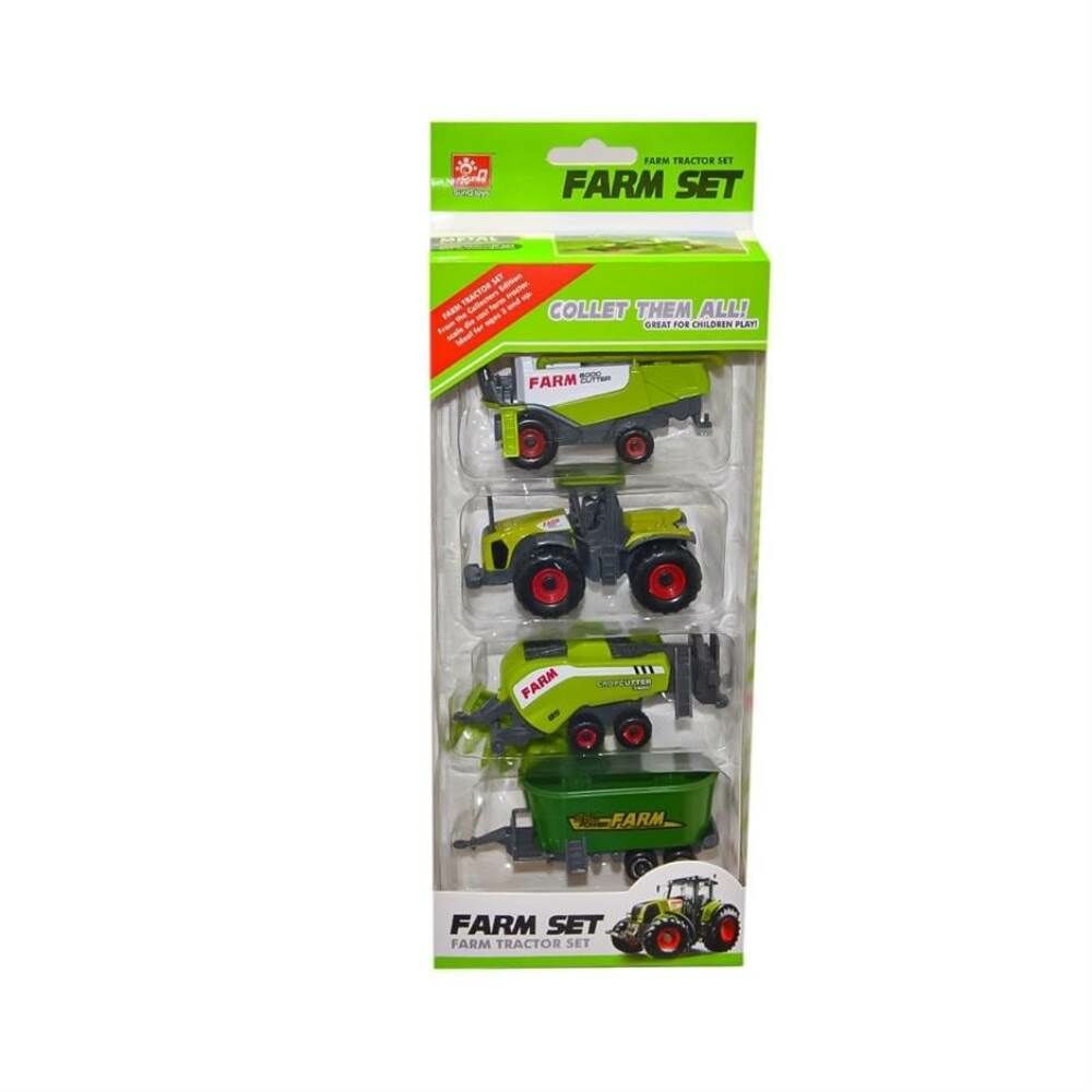 Can Toys Metal Çiflik Araçları Seti 82009