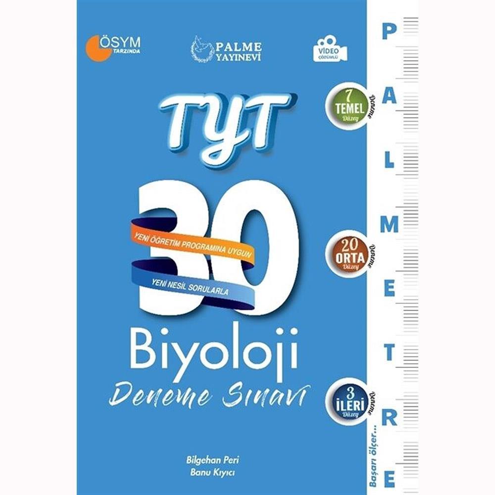 Palme TYT Biyoloji Enerji 30 Deneme