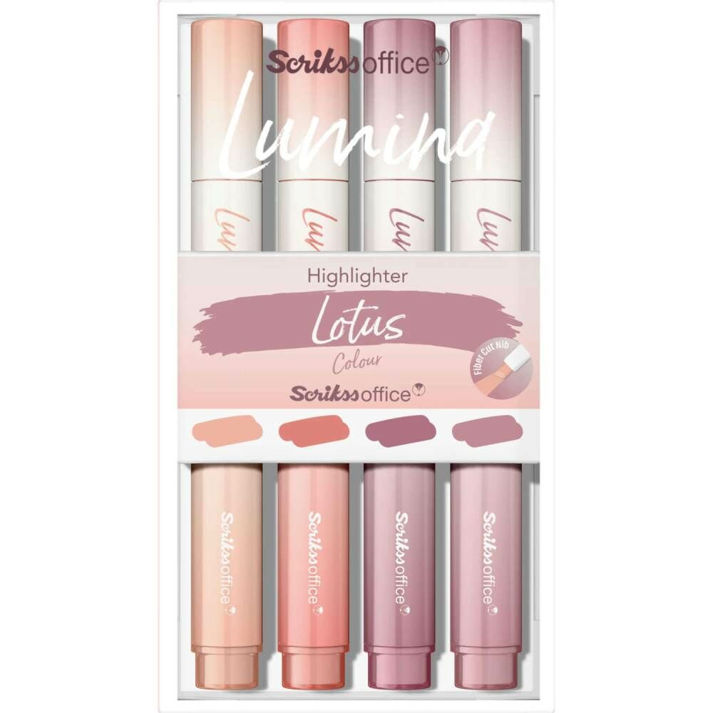 Scrikss Lumina Fosforlu Kalem Lotus 4 lü Set